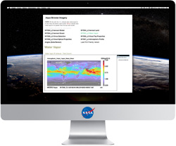computer image linking to L3 Eight Day Browse Images